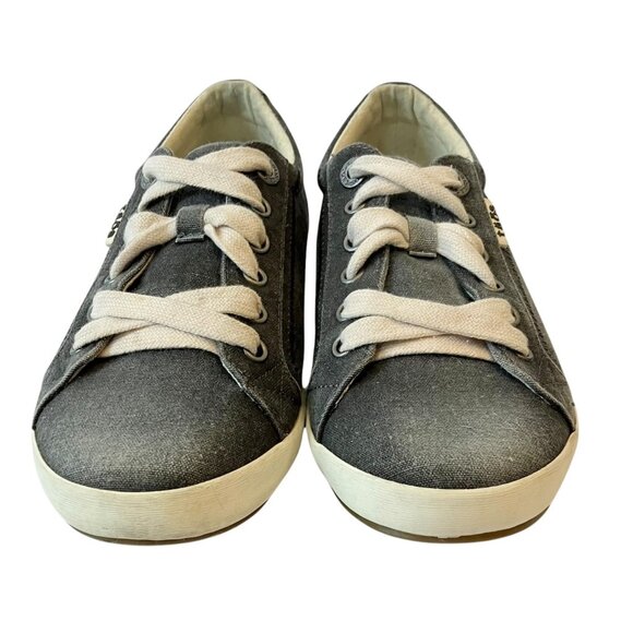 Taos Star Canvas Women's Gray Wash Arch Support Orthotic Comfort Sneakers Sz 7.5 - Picture 5 of 16